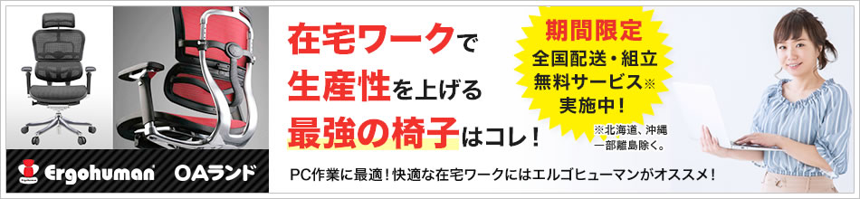 在宅ワークで生産性を上げる最強の椅子はコレ！PC作業に最適！快適な在宅ワークにはエルゴヒューマンがオススメ！