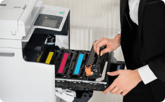 定期的に届く交換用トナーの料金が0円