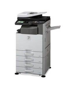 画像：シャープ カラー複合機（コピー機）MX-3112FN