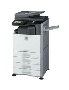 画像：シャープ カラー複合機（コピー機）MX-3614FN