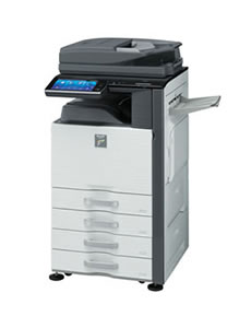 画像：シャープ カラー複合機（コピー機）MX-4141FN