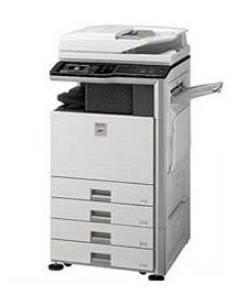 画像：シャープ カラー複合機（コピー機）MX-5001FN