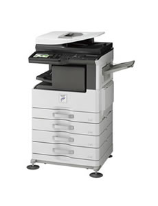 画像：シャープ モノクロ複合機（コピー機）MX-M264FP