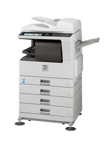 画像：シャープ モノクロ複合機（コピー機）MX-M310FG