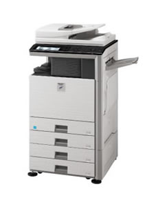 画像：シャープ モノクロ複合機（コピー機）MX-M503F